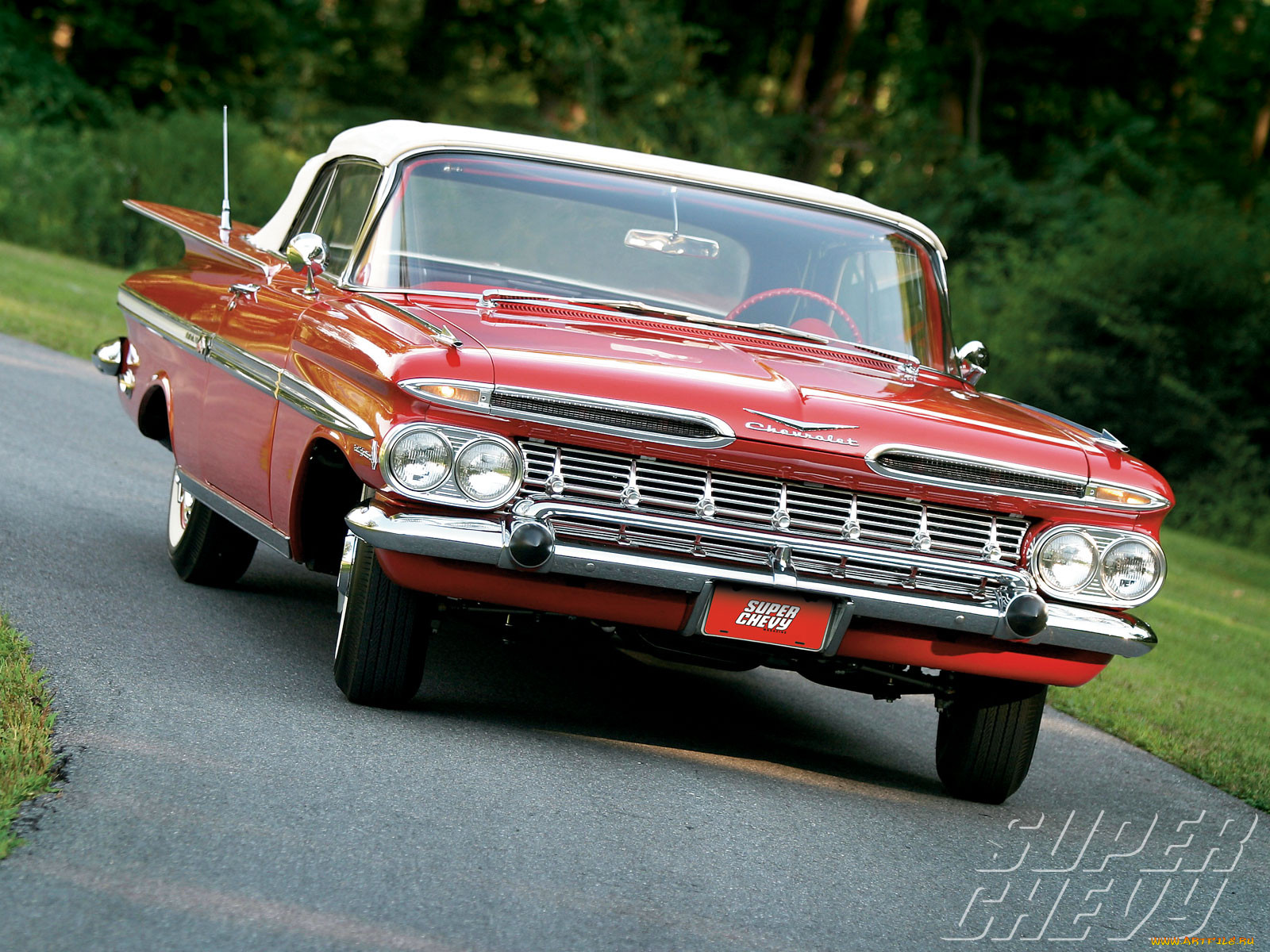 1959, chevrolet, impala, convertible, 